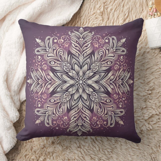 Almofada Intrate Snowflake Design (Cobertor)