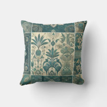 Intricate Floral Trending Teal Design