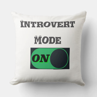 Almofada Introduvert Mode On