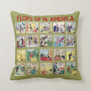 Almofada "Inundações de N. Travesseiro decorativo da Amé