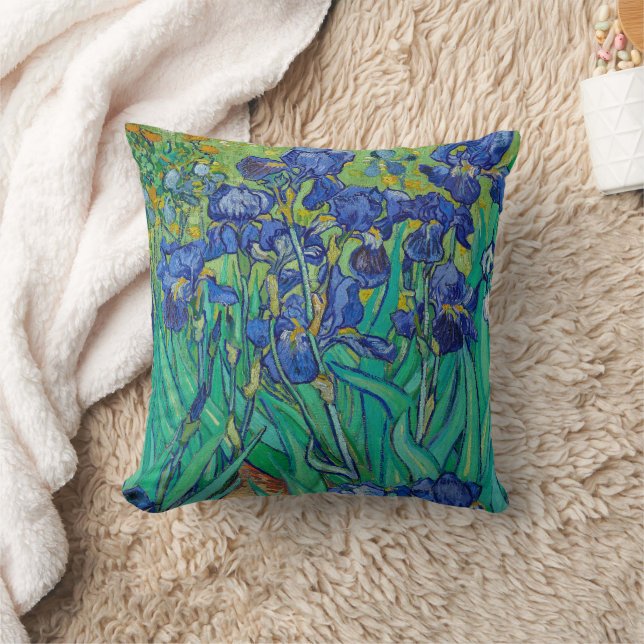 Almofada Íris de Vincent Van Gogh (Cobertor)