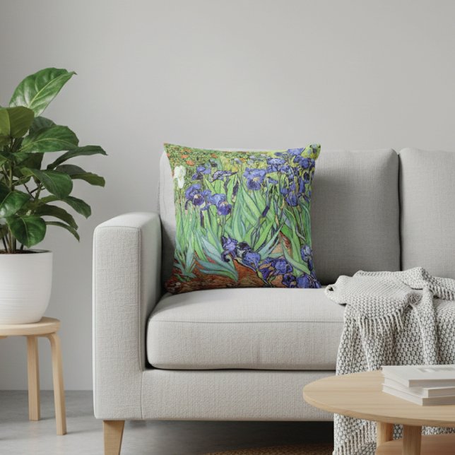Almofada Irises Garden Vincent van Gogh (Criador carregado)