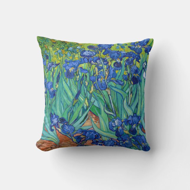 Almofada Irises, Vincent van Gogh (Frente)
