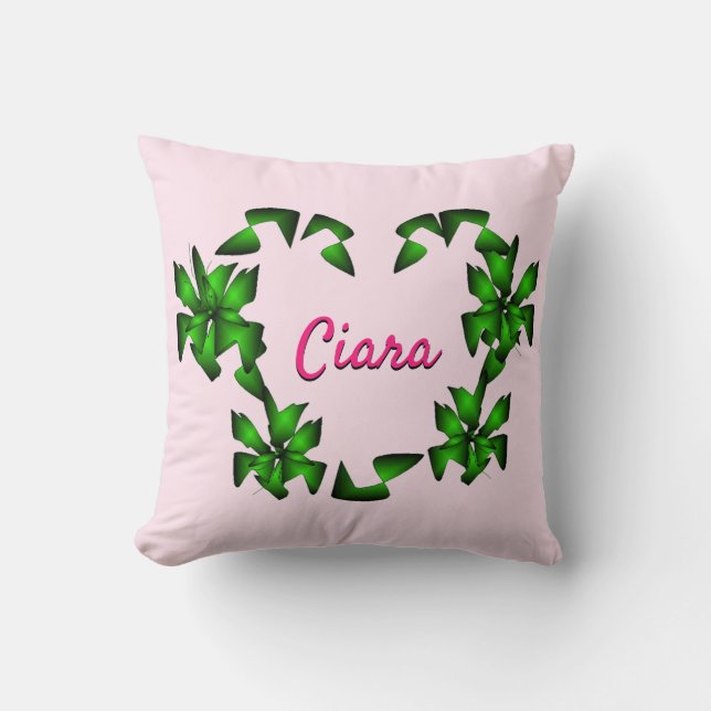 Almofada Irish Heart Ciara Baby Blanket (Frente)