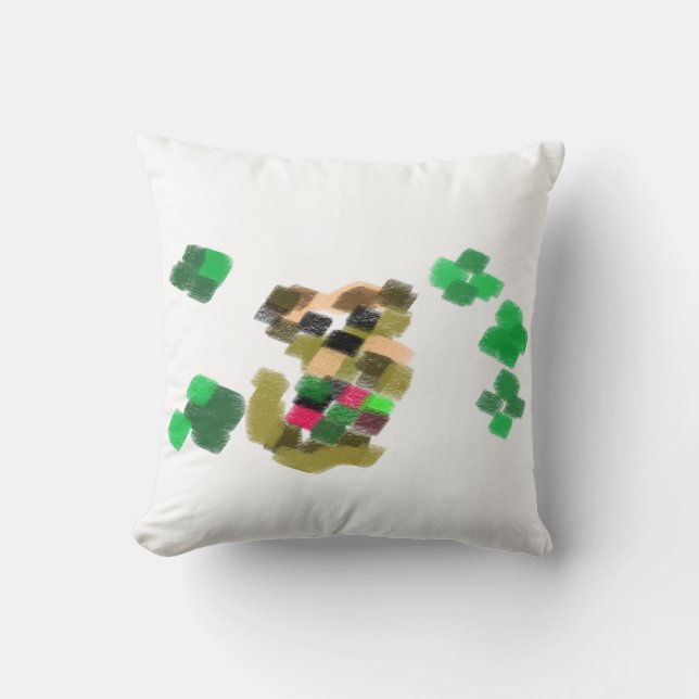 Almofada  Irish terrier St Patrick's day fun (Frente)