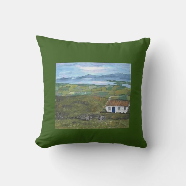 Almofada Irish Travesseiro decorativo Ireland Decor (Frente)