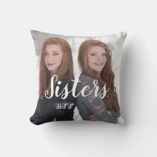 Almofada Irmãs BFF Melhores Amigas Para Sempre Foto