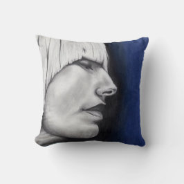 Almofada Isabel Blonde Retrato de Arte Original