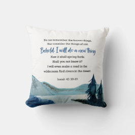 Almofada Isaiah 43:18-19
