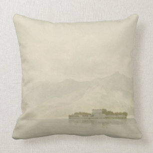 Almofada Isola Madre, Lago Maggiore, c.1781 (w/c sobre o