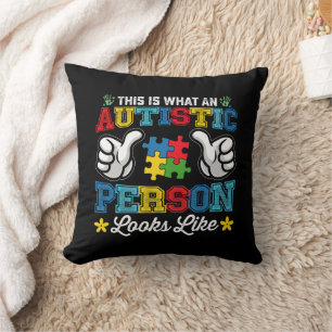 Almofada Isto É O Que Uma Pessoa Autista Parece Autismo