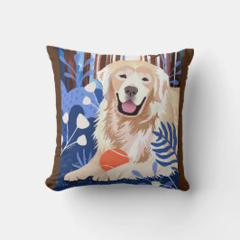 Almofada ISTO É VERDADEIRAMENTE Ouro Retriever Travesseiro