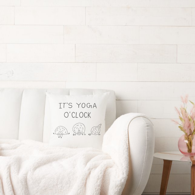 Almofada It’s Yoga O’Clock Sheep (Sofá)
