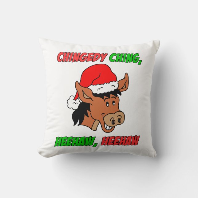 Almofada Italiano Christmas Donkey (Frente)