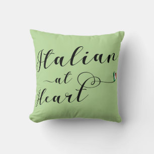 Almofada Italiano Em Cushion Coração, Itália