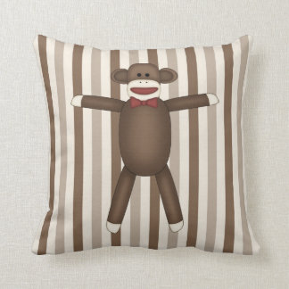 Almofada Itens de Decoração Inicial do Macaco de Choque Ado
