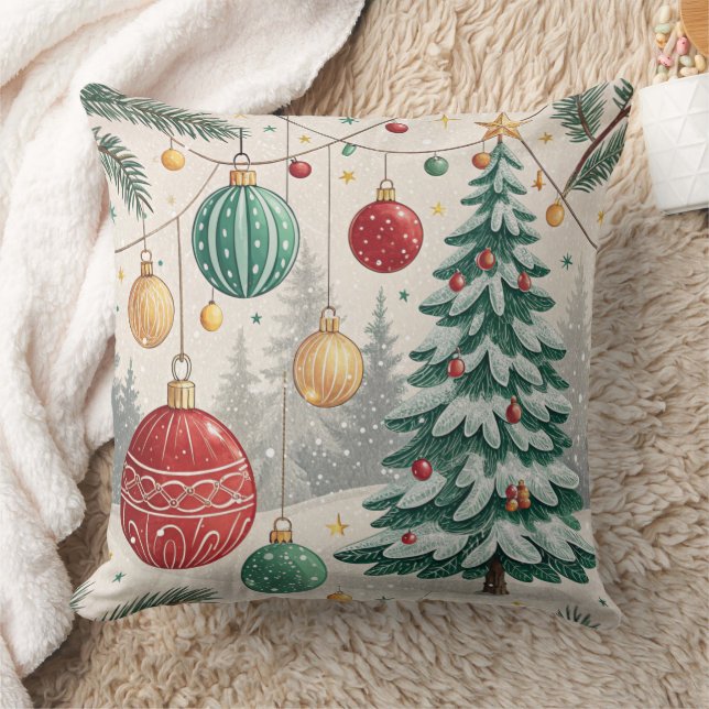 Almofada It's Christmas Time cushion Kissen (Cobertor)