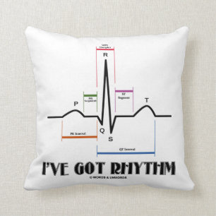 Almofada I've obteve o ritmo (o electrocardiograma de