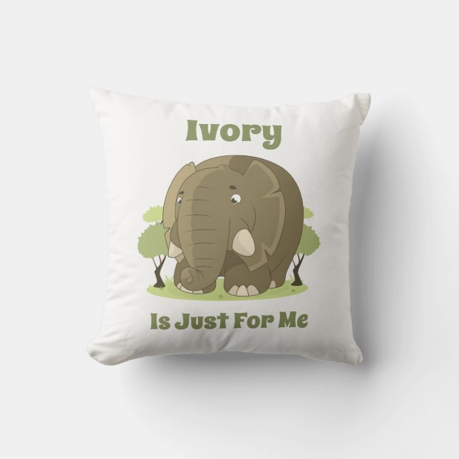 Almofada Ivory é só para mim (Frente)