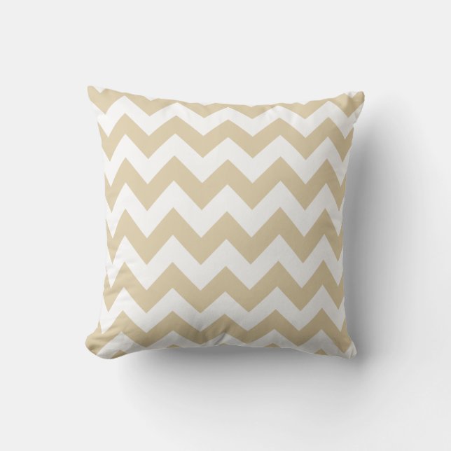 Almofada Ivory Neutral Chevron (Frente)