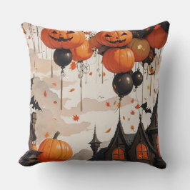 Almofada Jack do castelo assustador do Halloween'o'lantern