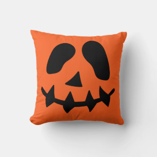 Almofada Jack O Lanterna Travesseiro decorativo de rosto de