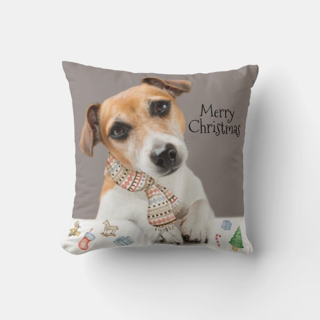 Almofada Jack Russell Puppy Dog Animal Pet (Frente)