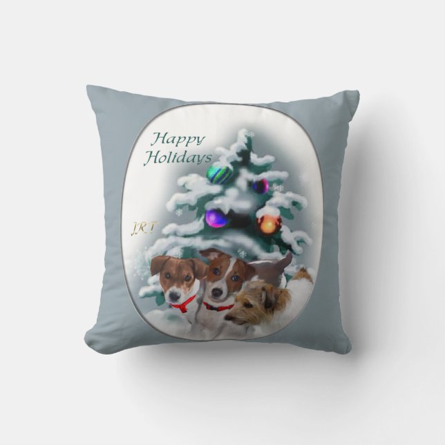 Almofada Jack Russell Terrier Natal (Frente)