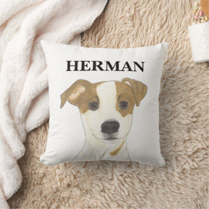 Almofada Jack Russell Terrier, Reversível Personalizado