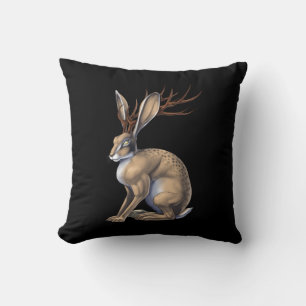 Almofada Jackalope Cryptid Animal