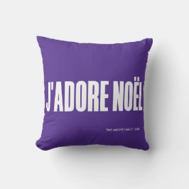 Almofada J'adore Noël!