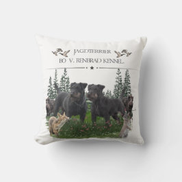Almofada Jagdterrier Bo v. Renbrad Kennel. Pele do Laptop H