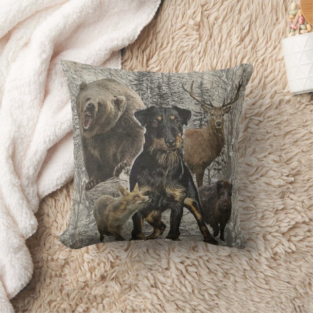 Almofada Jagdterrier, querida Beast v. Renbrad (Cobertor)