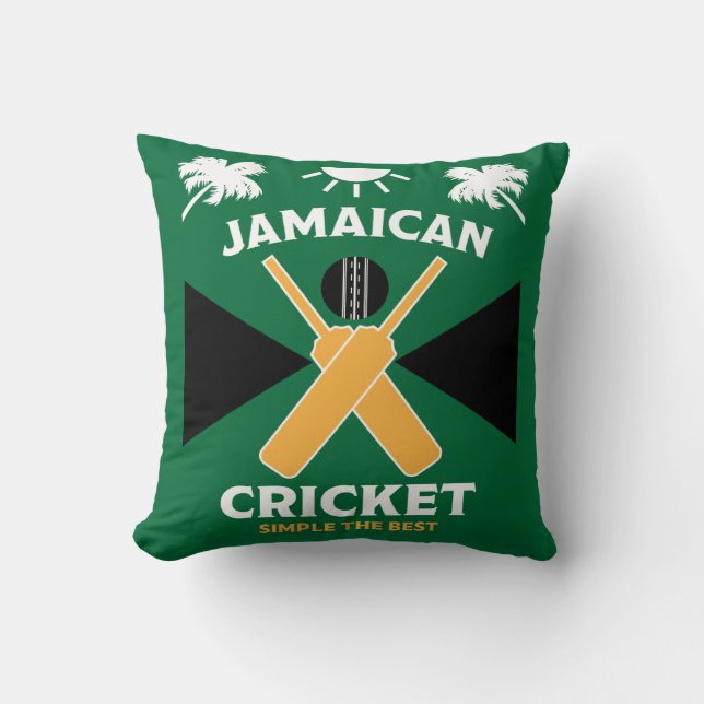 Almofada Jamaica Cricket (Frente)