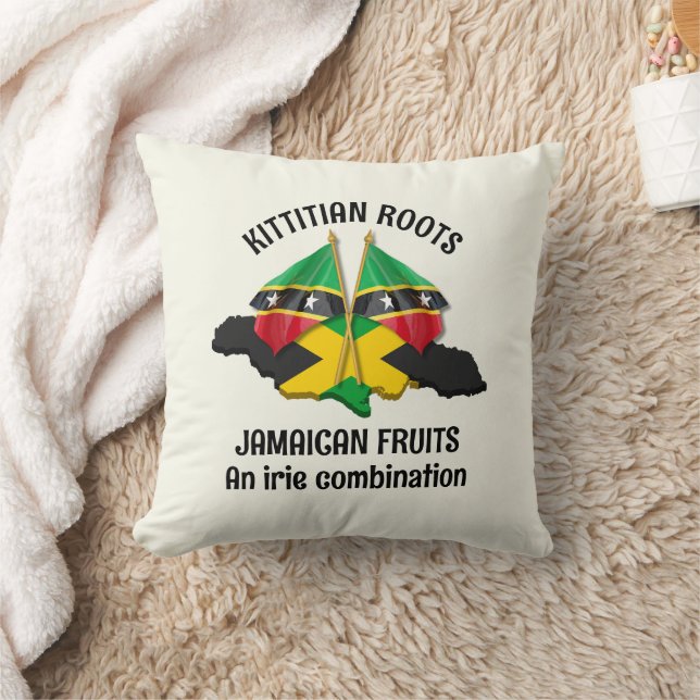 Almofada JAMAICA RUA KITTS Irie Combinação (Cobertor)