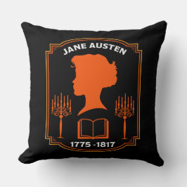 Almofada Jane Austen English Novelist