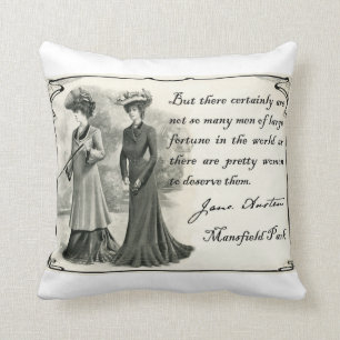 Almofada Jane Austen: Mulheres bonito