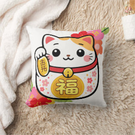 Almofada Japonês Kawaii Maneki