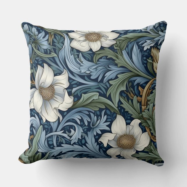 Almofada Jardim Botânico Morris de inverno (Frente)