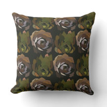 Jardim Cactus Deixa Padrão Botânico Verde