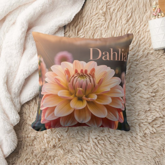 Almofada Jardim Crepúsculo Dahlia (Cobertor)