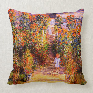 Almofada Jardim de Claude Monet-Monet em Vétheuil