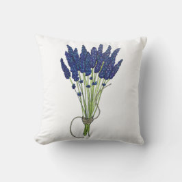 Almofada Jardim de Flor Roxo do Coelho de Lavanda Lavandula