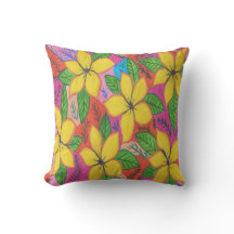 Jardim de Plumeria Tropical