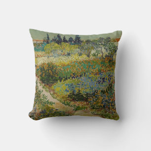 Almofada Jardim de Van Gogh em Arles Floral Impressionista