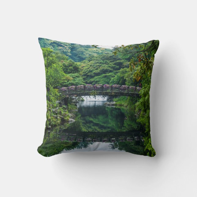 Almofada Jardim e Ponte Coreanos (Frente)