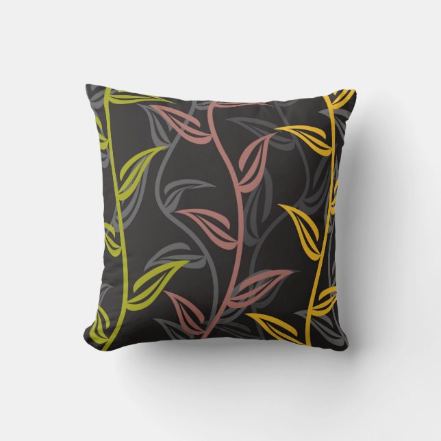 Almofada Jardim Floral de Verão (Frente)