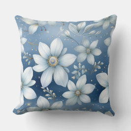 Almofada Jardim Glacial Botânico de inverno