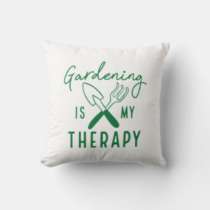 Almofada Jardinagem É Minha Terapia