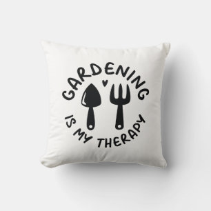 Almofada Jardinagem É Minha Terapia